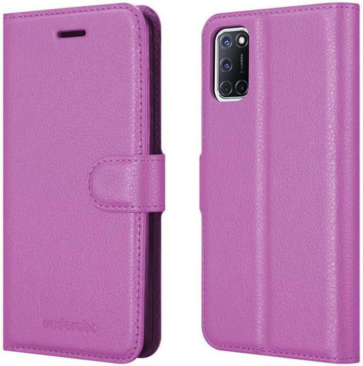 Actual product image Cadorabo Book with stand function cover (Oppo A52)