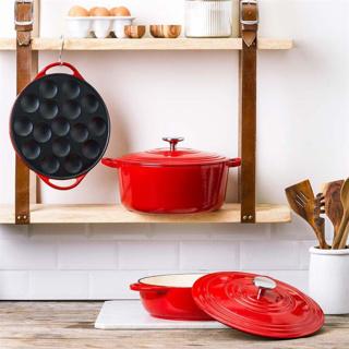 Actual product image BK Bourgogne Braadpan - 28 cm - Chilli Red (28 cm, Casserole + Stewpot)