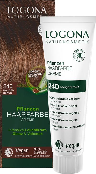 Actual product image Logona Plant Cream (240 nougat brown)