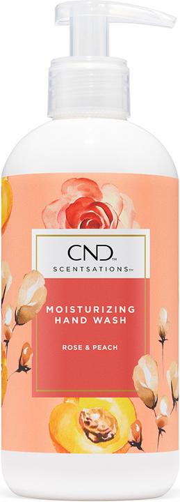 CND Scentsations Hand Wash 390 ml Rose & Peach (Flüssigseife, 390 ml)