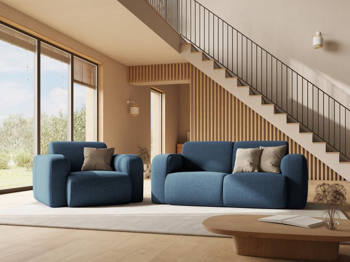 Actual product image Micadoni Sofa, "Molino", 2 Seats, 170x95x72Made in Europe (2 person sofa, 3-seater, 4-seater)
