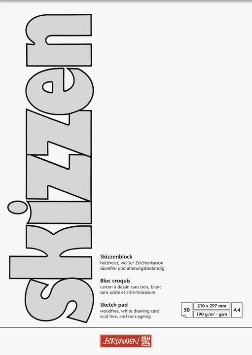 Produktbild Skizzenblock A4 (A4)