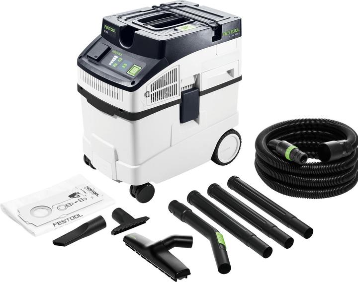 Produktbild Festool Absaugmobil Saugen Absaug Reinigungszubehör CLEANTEC CT 25 E-Set 577536 (Nass-Trockensauger)