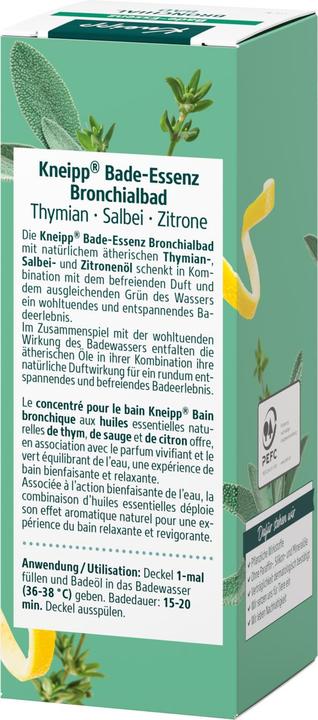 Actual product image Kneipp Concentré pour le bain Bain bronchique (100 ml, Bath oil)