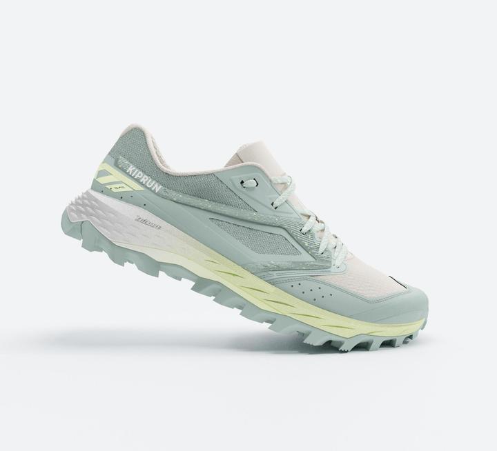 Produktbild Kiprun XT8 Women's Trail Running Shoes - Green/Yellow (39)