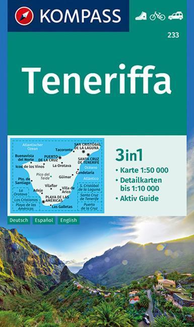 Produktbild Kompass Karte Teneriffa