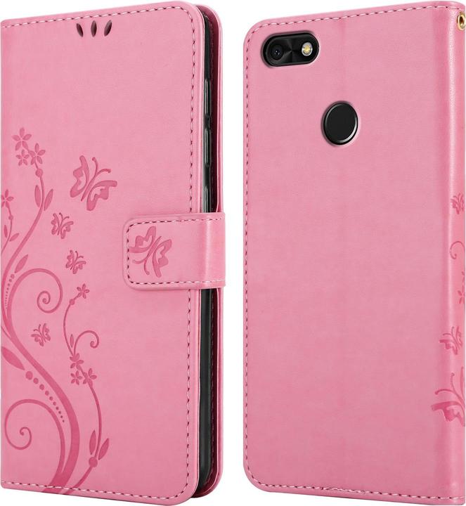 Immagine prodotto Cadorabo Copertina del libro a fiori (Huawei Y6 Pro (2017))