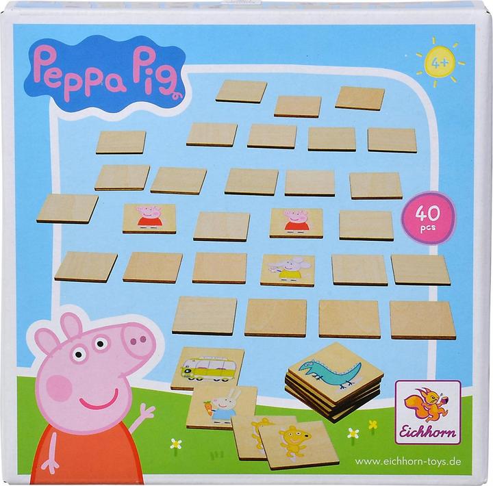 Actual product image Eichhorn Peppa Pig, Picture Memo Game (German)