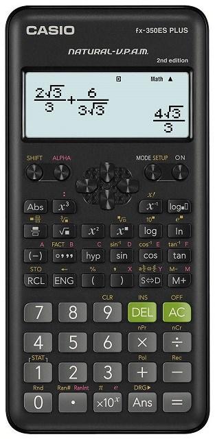 Produktbild Casio FX-350ES Plus 2nd (Batterien)