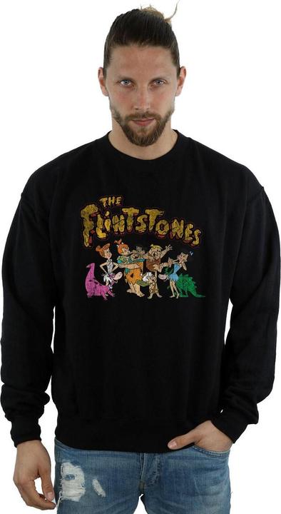 Produktbild The Flintstones Group Distressed Sweatshirt (XL)