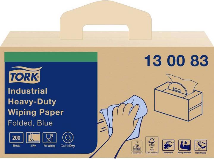 Produktbild Tork Extra Starke Industrie Papierwischtücher W7 (1 x)