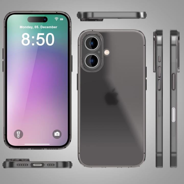 Immagine prodotto Nalia Custodia rigida estremamente sottile da 0,3 mm opaca (Apple iPhone 16)