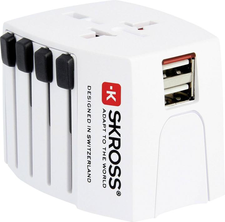 Skross World-Reiseadapter Muv USB 2.4A