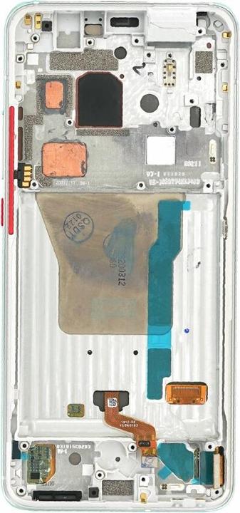 Produktbild OEM Display-Einheit + Rahmen für Poco F2 Pro phantom white (Display, Xiaomi Poco F2 Pro)