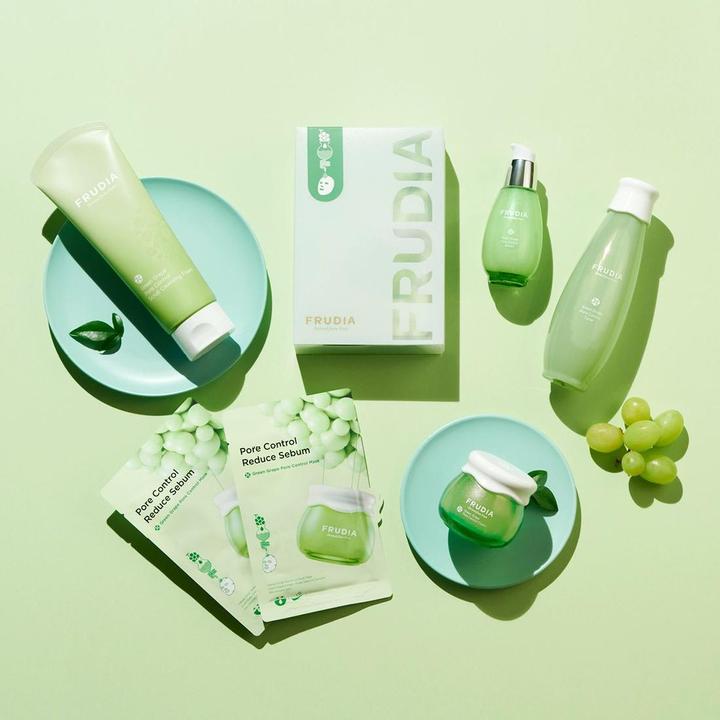 Produktbild Frudia Pore Control Cream Cremation Is Green Grape Oily Skin 55G (24h Creme)