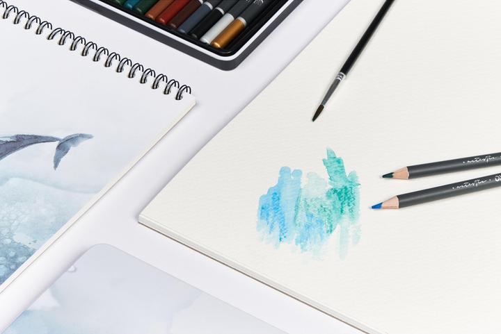 Produktbild Oxford Aquarellblock (A5, Blanko)