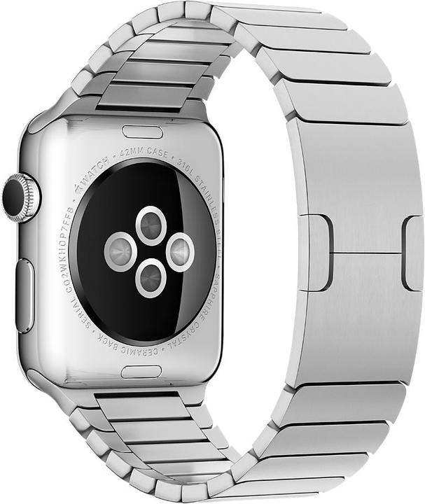 Image du produit Apple Bracelet Band (42 mm, Acier inoxydable, Apple Watch Series 1, Apple Watch Series 2, Apple Watch Series 3)