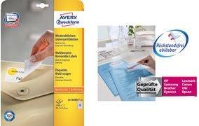 Actual product image Avery Universal Labels