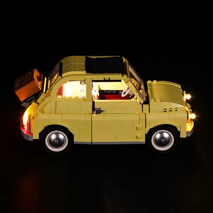 Image du produit BrickBling Kit d'éclairage à LED pour LEGO Fiat 500 (10271)