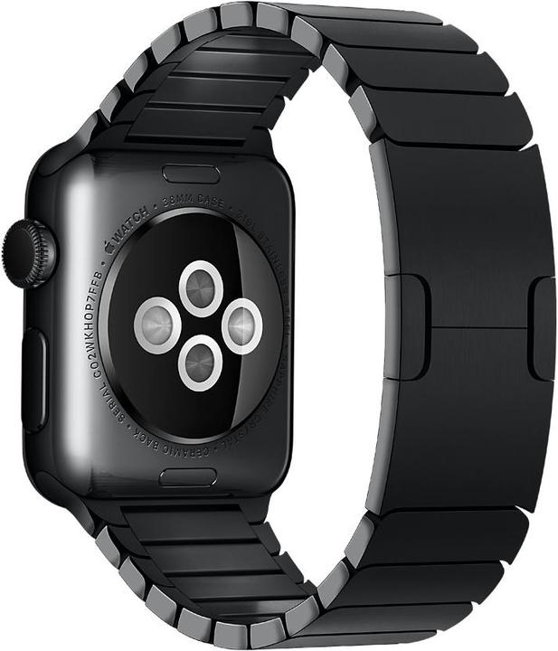 Produktbild Apple Gliederarmband (38 mm, Edelstahl, Apple Watch Series 1, Apple Watch Series 2, Apple Watch Series 3)