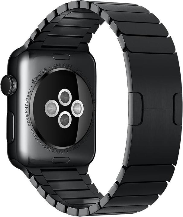 Produktbild Apple Gliederarmband (42 mm, Edelstahl, Apple Watch Series 1, Apple Watch Series 2, Apple Watch Series 3)