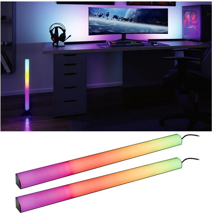 Immagine prodotto Paulmann Bastoncini luminosi dinamici EntertainLED Lightbar (RGB, 60.50 cm, Interno)