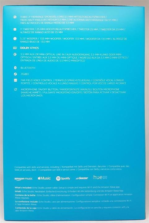 Immagine prodotto Amazon Studio Echo (Amazon Alexa)