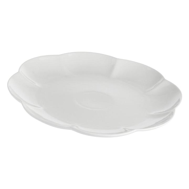 Actual product image La Porcellana Bianca Villadeifiori Runde Servierschale - Weiss 31 cm