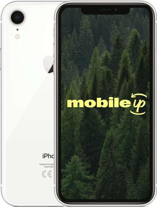 Produktbild mobileup iPhone XR (128 GB, White, 6.10", 12 Mpx, SIM + eSIM, B / Sehr gut)