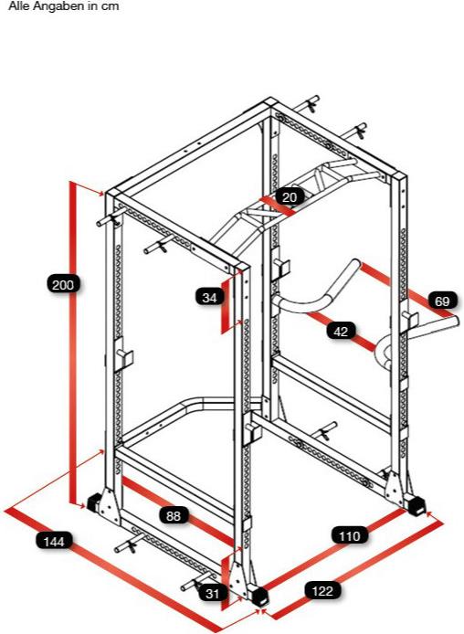 Produktbild Suprfit Rango Power Rack Basement Edition