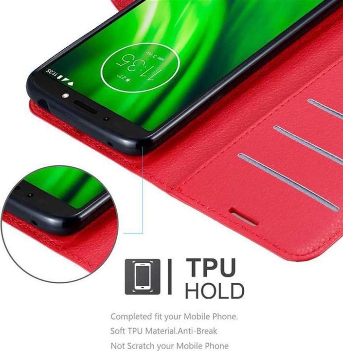 Produktbild Cadorabo Book mit Standfunktion Cover (Motorola Moto E5)