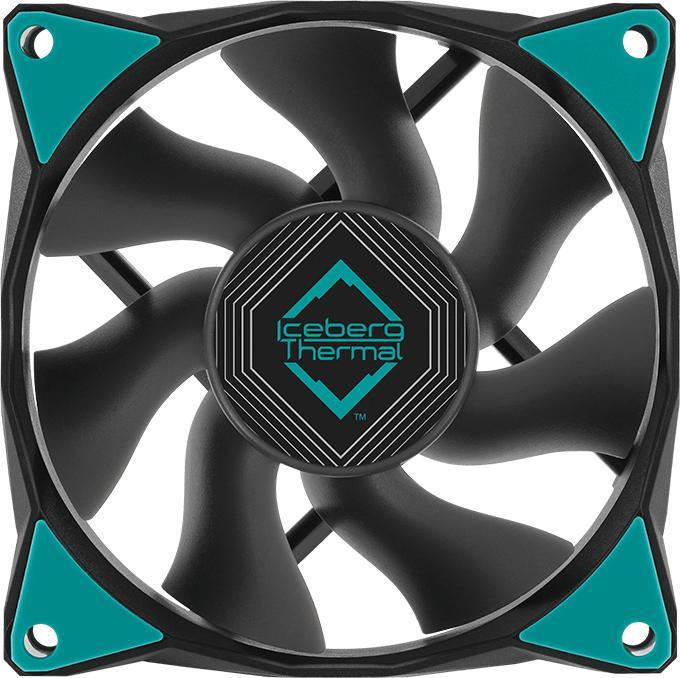 Iceberg Thermal IceGALE Xtra computer case fan 8 cm Black 1 piece(s) (80 mm, 1 x)