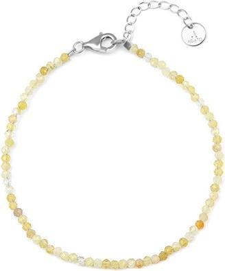 Image du produit Agato Mineral Bracelet With Yellow Opal Pol-B20/21l
