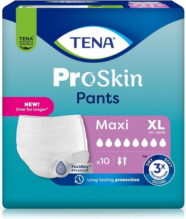 Actual product image Tena Pants Maxi XL 120-160cm 4x10 (40 x, XL)