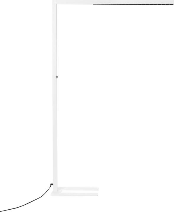 Actual product image Beliani Floor lamp LED metal white 194 cm rectangular SAGITTA (11200 lm)