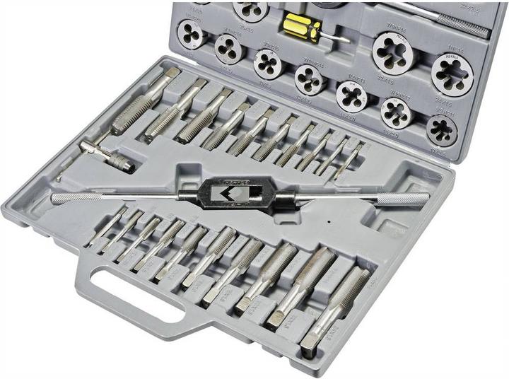 Actual product image Toolcraft 45-piece die and tap set