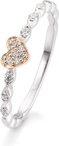 Produktbild Breuning Verlobungsring Herz (54, 750/18 K Gold)