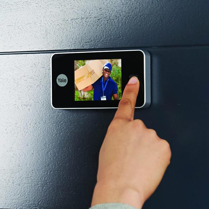 Actual product image Yale 45-5800-1443-00-0211 Digital door viewer with LCD display 10.66cm 4.2 inch (Digital)