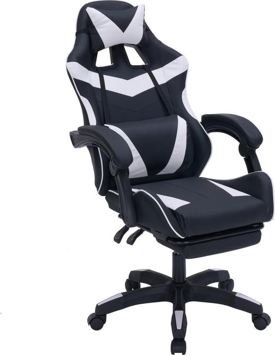 Actual product image HTI-Living Gaming Stuhl Krit Eco Schwarz-Weiss