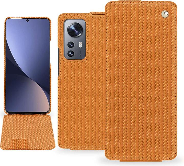 Actual product image Noreve Vertical leather shell (Xiaomi 12 Pro)