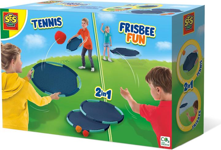 Ses Tennis and Frisbee fun