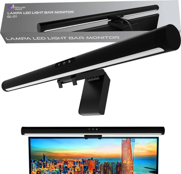Extralink Barra luminosa per monitor | Lampada per monitor