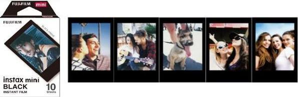 Produktbild Fujifilm Instax Mini 10 Blatt schwarz (Instax Mini)