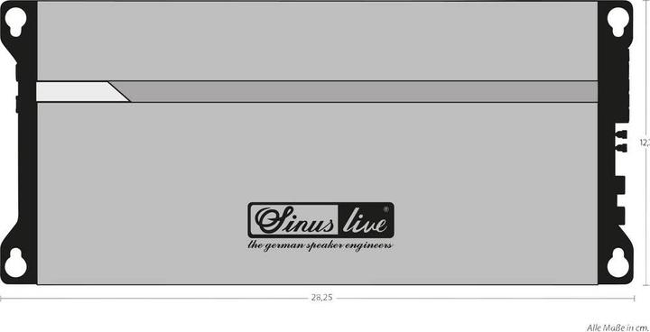 Produktbild Sinuslive 5Kanal Endstufe (5- Kanal-Verstärker)
