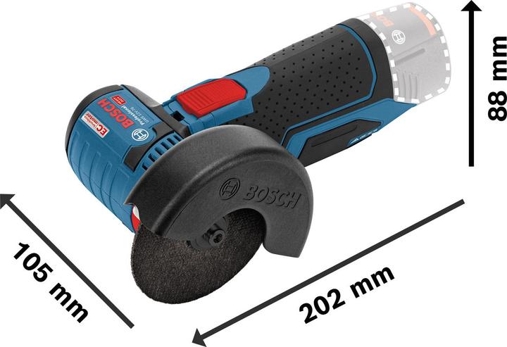 Image du produit Bosch Professional GWS 12V-76 Professional (76 mm)