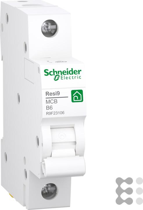 Produktbild Schneider Electric Automat B 6A 1-polig R9F23106 Resi9