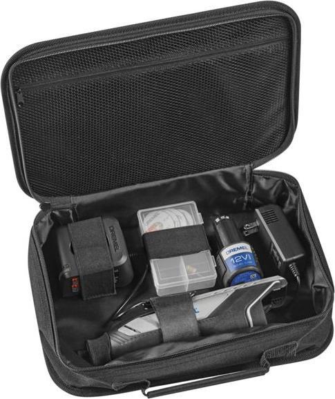 Actual product image Dremel 8250 2.0 Ah 12V Li-Ion 5-tlg. Zubehör