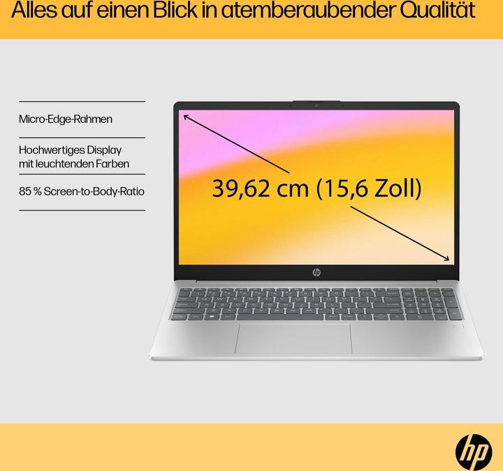 Produktbild HP 15-fc0476ng (15.60", AMD Ryzen 7 7730U, 16 GB, 512 GB, DE)