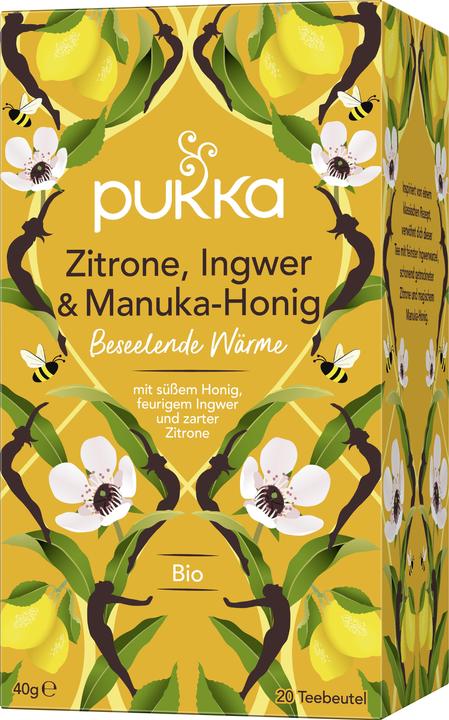 Immagine prodotto Pukka Miele al limone, zenzero e manuka (40 g)