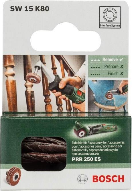 Actual product image Bosch Home & Garden Flexible sanding roller SW 15 K80 for PRR 250 ES and Texoro (80)